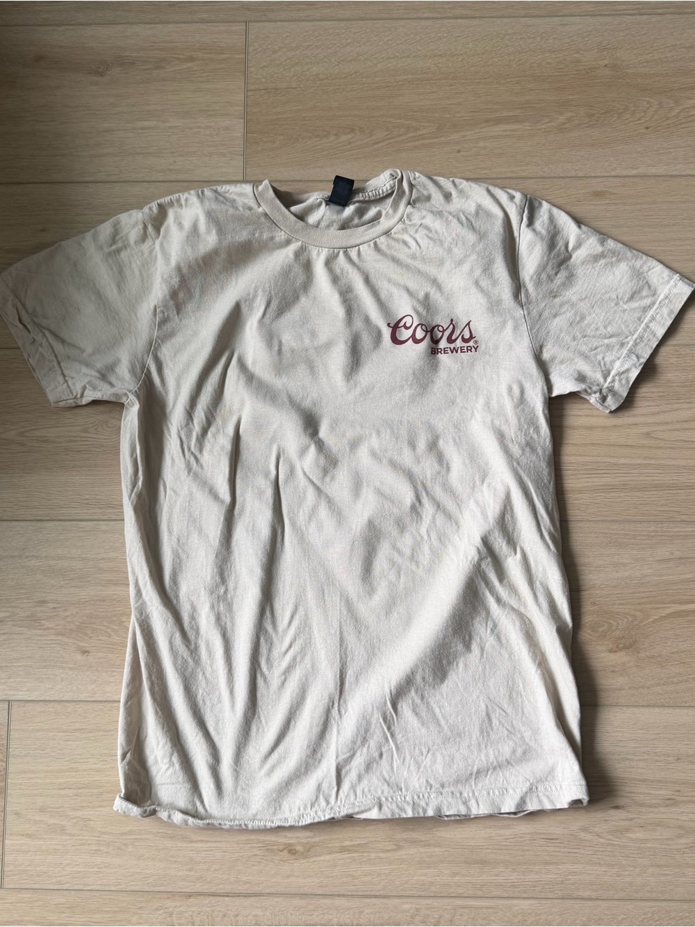 Coors Brewery Golden Colorado Cream T-Shirt